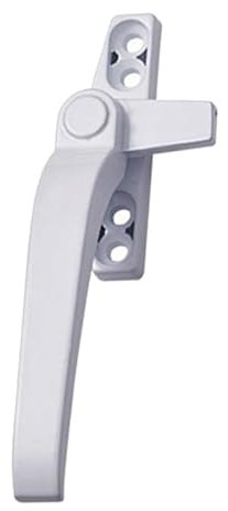 Manilla Ventana Aluminio Manija de puerta abierta de acero y plástico grueso con cerradura, manija de ventana, hebilla de cerradura antigua, manijas de aleación de aluminio for puerta y ventana Manill