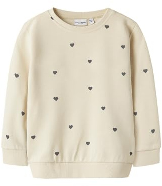 Name IT Mädchen Nmfvalba Ls Sweat Unb Noos Nmfvalba Ls Sweat Unb Noos (1er Pack)