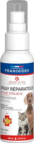 Francodex - Spray reparateur au Miel pour Chien et Chat 100ml - Spray 100ml