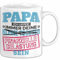 Witzige Tasse Geschenk Papa Tochter Finanzielle Belastung Spruch (Weiß)