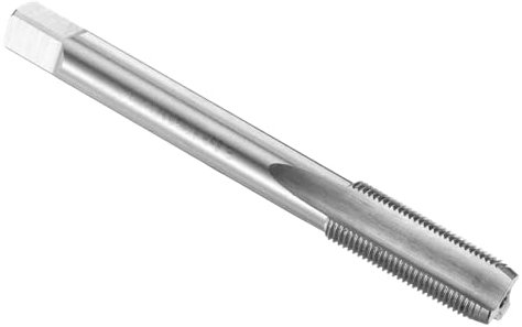 sourcing map Macho de rosca de mano 3/8-32 UNEF 2B rosca izquierda estilo grifos de flauta recta tornillo roscado herramienta de rosca de acero de alta velocidad HSS6542