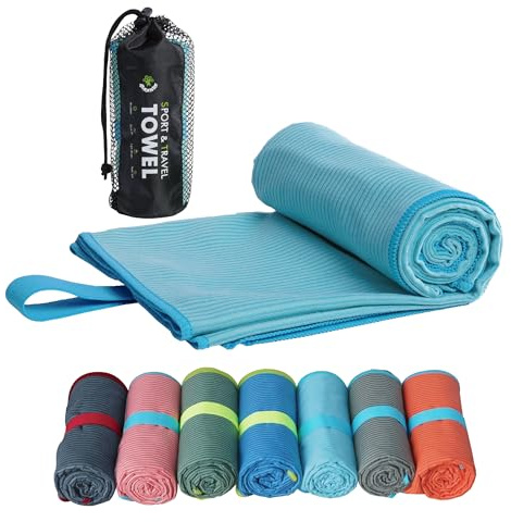 4Monster Microfiber Travel Towel swim towel Quick Dry, Lightweight Gym Towel Ultra Soft