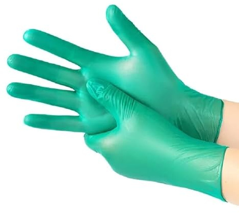 PBHOVIITG 100 stücke Wasserdichte Latex Freies Lange Einweg Nitril Handschuhe for Pet Pflege Sicherheit Arbeit Haushalt Küche Verwenden Pulver(S)