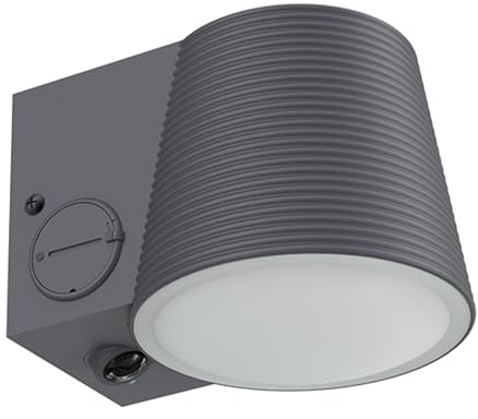 Lumisky Solar-Wandleuchte mit Bewegungsmelder LED Soline WALL Warmweiß/Kaltweiß H10,5 cm