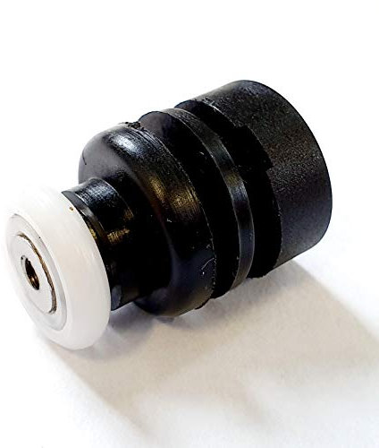 4 x Shower Door Rollers/Roller/Wheels/Runners Small Wheel Diameter Black 17mm L2