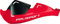 Polisport 8305100032 - Protège-Mains Evolution Integral 2 Points de Fixation MX-Style en Plastique avec kit de Montage Inclus Compatible avec Tous Les modèles de Motocross/Enduro en Couleur Rouge