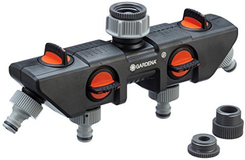 Gardena Viereck Wasserverteiler, blau