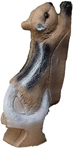 Franzbogen - Streifenhörnchen; Ziel BZW. Zielscheibe für den Bogensport, Bogenschießen, Pfeil und Bogen, Armbrust Sport, aus hochwertigem langlebigen Material
