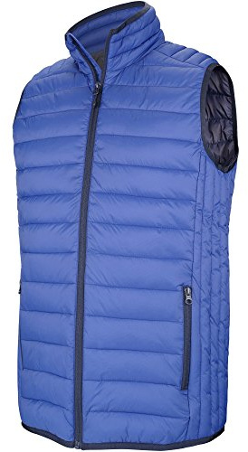 Kariban Mens Quilted Lightweight Down Bodywarmer (S) (Light Royal)