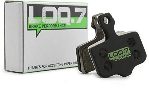 LOQ.7 Fahrrad Bremsbeläge – organisch (Resin) kompatibel mit Avid Elixir 1, 3, 5, 7, 9, R | SRAM XX, SRAM DB, SRAM Level | Trickstuff The Cleg 2