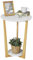 SoBuy® FBT52-WN Table Basse Ronde Guéridon Table d'Appoint Table Café - 3 Pieds