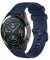 Wownadu Bracelets Quick Release 22MM Compatible Pour Garmin Forerunner 255/265, Venu 3, Vivoactive 4, Compatible Pour Fossil Gen 5/6 44mm Bracelet Remplacement en Silicone Bleu