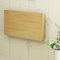 Massivholz Klapptisch,Wandklapptisch,Platzsparend Wandtisch,Rustikaler langlebiger Wand Klapptisch,Esstisch aus Kiefer,Kindertisch,Arbeitstisch (60x30cm/24x11.8in)