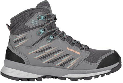 LOWA Stiefel mittel TREK EVO GTX MID Ws grau/arktis, 41
