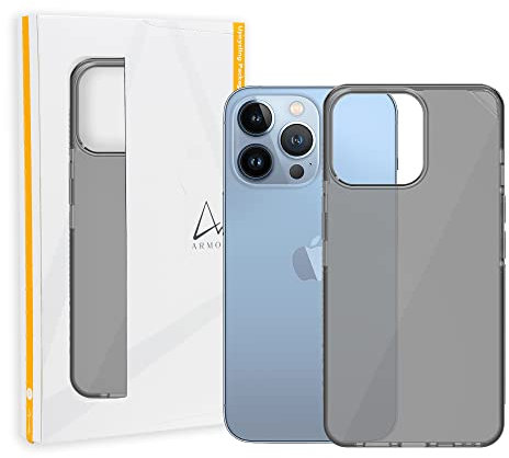 ARMOR Signature Case for iPhone 13 Pro Max (Crystal Grey with Grey Tape)