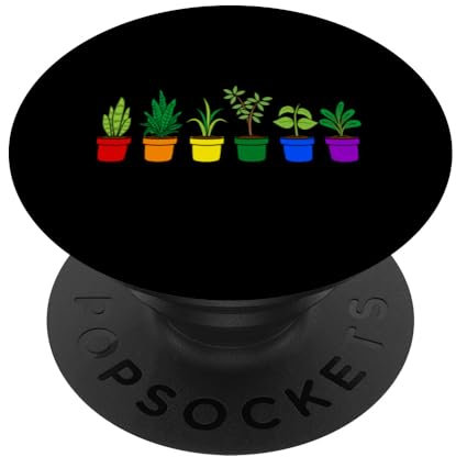 Grafik für Fans von Plant Lover Rainbow Gay LGBTQ Pride Month PopSockets Klebender PopGrip