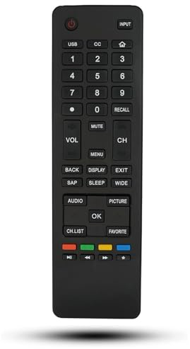 Mando a distancia universal compatible con Haier 55DA5550 55UGX3500 55UGX3200C 65E3550 65UGX3500 75UGX3550 TV