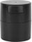 Eyelash Glue Storage Box for Makeup, Negative Pressure Large Capacity Lash Extension Adhesive Container Jar(Black)