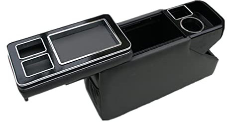 Organizer-Box Für Mittelkonsole Mittelkonsole Armlehnenbox Getränkehalter Für VW Caravelle Für M&ultivan T5 T6 2000-2019 (Farbe : 2)