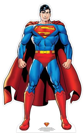 Star Cutouts SC4254 Pappaufsteller Superman, Comic-Stil, klein