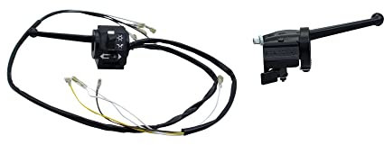 Lenkerarmatur Links + Rechts inkl. Schalterkombination kompatibel mit Simson S50, S51, S70, S83, SR50, SR80
