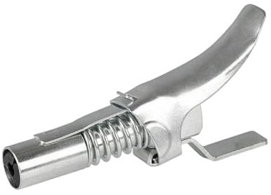 Pistola per grasso con impugnatura a pistola per impieghi gravosi 1 pz Tipo di Morsetto di Bloccaggio Ugello for Grasso Ad Alta Pressione Doppia Maniglia Pistola for Grasso Piatto Autobloccante Senza