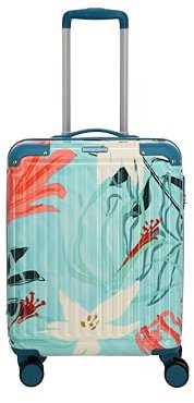 Travelite Cruise 4-Rollen Trolley S 55 cm Türkise Lilie
