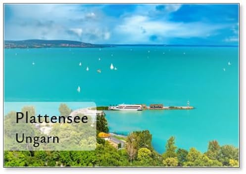 Plattensse (Balaton) Ungarn, Kühlschrankmagnet