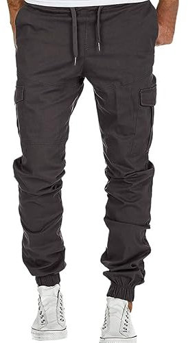 Generisch Relaxed Fit Baumwolle Wanderhose Casual Arbeitshosen Männer Outdoor mit Multi Taschen Jagdhose Herren Winter HosenträGer Herren Arbeitshose Sport Kleidung FüR Herren Hose Warm Herren