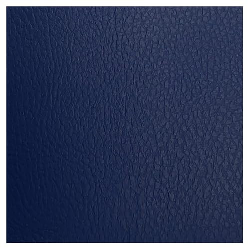 ggm® Kunstleder PVC Trend, Breite 140 cm, Meterware, Farben wählbar (marine)
