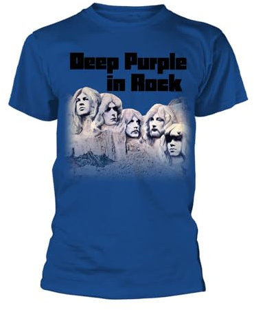 Deep Purple In Rock Band Logo T Shirt XXXL