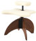 LULUMAIC Meditationsstuhl, kniender Bürostuhl, ergonomischer Kniestuhl, für Computerarbeiter und Meditationsfanatiker (Beige Einheitsgröße)