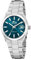Lotus Montre automatique cadran bleu pétrole