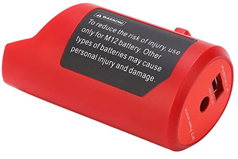 Battery Charger 2, Output Types USB Charging M12 Stable Performance Safe Chargers Tool for Milwaukee 12V Lithiumion DC12V