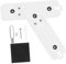 DIYEAH Doorbell Backplate Replacement Mounting Bracket Included Video Doorbell Mounting Solution