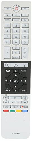 Fictory Télécommande universelle pour TV, compatible Toshiba, design ergonomique, matériau ABS durable, installation facile, aucune programmation nécessaire, signal stable