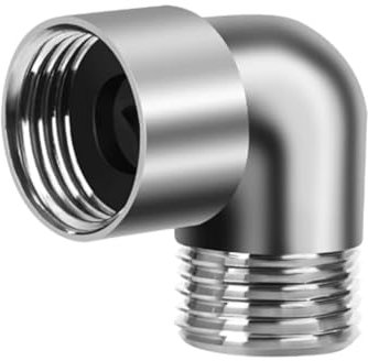 90 Degree Shower Head Elbow Adapter Arm Connection Extender Connector Coupler Easy