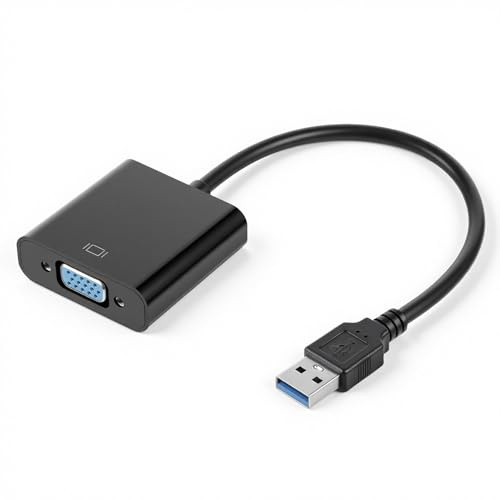 Xyembu USB to VGA Adapter for Monitor, VGA to USB 3.0/2.0 Converter