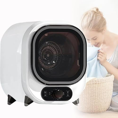 450w Kleiner Tragbarer Kondensationstrockner,Kondensationstrockner Mit Edelstahltrommel, 0,8 Kg FassungsvermöGen,FüR Die Aufstellung Auf Der Arbeitsplatte,FüR Wohnungen Und Enwohnheime(B)