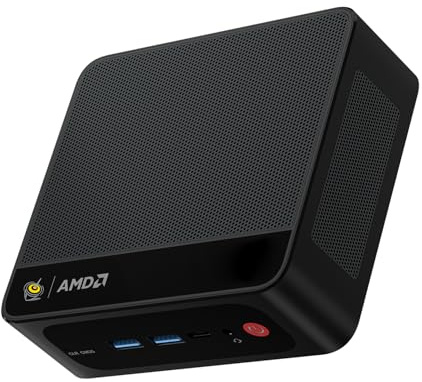 Beelink Mini PC SER5 PRO,Ryzen5 5625U(up to 4.3 GHz),16G DDR4 RAM 480G NVMe SSD,4K Triple Display output,AMD Radeon 7core 1800MHz,WIFI 6/2.5G LAN/Bluetooth 5.4