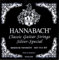 Hannabach Corde Per Chitarra Classica Serie 815 Medium Tension Silver Special, Corde Singole A5/La5, Argento