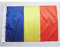 AZ FLAG Bandera Nautica de Rumania 45x30 cm - Pabellón de Conveniencia Rumana 30 x 45 Cm, Bandera de Barco con anillas