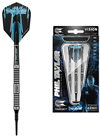 Phil Taylor Power 8Zero Softdart 18g inkl. 1 Satz Empire®™ Flights