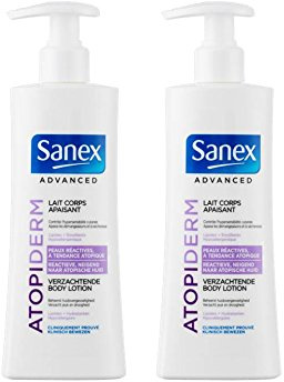Sanex Atopiderm Advanced Körpercreme, 250 ml, 2 Stück
