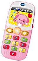 VTech - Baby Smartphone Bilingue Rose, Téléphone Bébé, Jouet d'Éveil 138165