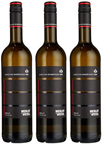 Weingut Christian Bamberger Merlot Blanc de Noir Trocken (3 x 0.75 l)