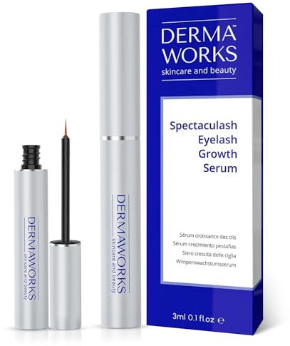 SPECTACULASH Wimpernserum Ohne Hormone – Lash Serum - Long Lashes Wimpernserum Wachstum Testsieger – Wimpern Serum Hormonfrei - Eyelash Booster Schnell Wachstum Lange Natürliche Wimpern von DERMAWORKS