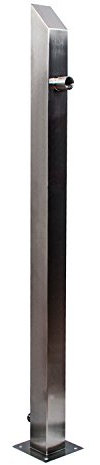 Köhko Wassersäule 1040 mm aus Edelstahl V2A Wasserzapfstelle Gartenzapfstelle 45021-104