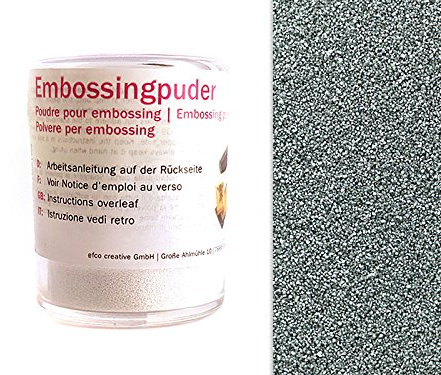 Sescha Embossing Puder von EFCO in Silber - 10g Dose