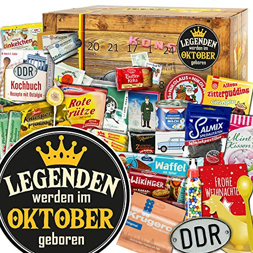 Legenden werden im Oktober geboren/Adventskalender/Weihnachtskalender lustig 2024 2025
